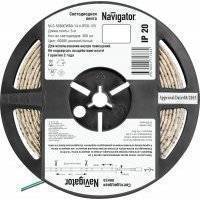 71768 NLS-5050СW60-14.4-IP20-12V R5 светодиодная лента (5м) Navigator NLS-12V (белый)