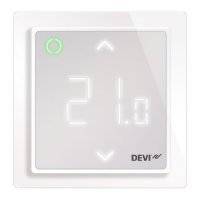 140F1141 Smart Терморегулятор интеллектуальный с Wi-Fi, белый, 16А DEVI Терморегуляторы Devi 140F1141