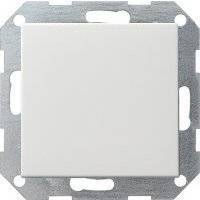 System55 012727 Выключатель кнопочный перекрестный (10 А, под рамку, скрытая установка, белый матовый) Gira 