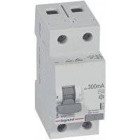 RX3 402033 Выключатель дифференциального тока двухполюсный 40А 0.3А (тип AC) Legrand 