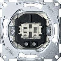 Schneider Electric System M QuickFlex MTN3605-0000 Выключатель двухклавишный (16 А, механизм, индикация, скрытая установка) Merten 
