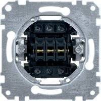 Schneider Electric System M QuickFlex MTN311900 Выключатель трехклавишный (10 А, механизм, скрытая установка) Merten 