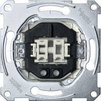 Schneider Electric System M QuickFlex MTN3105-0000 Выключатель двухклавишный (10 А, механизм, индикация, скрытая установка) Merten 