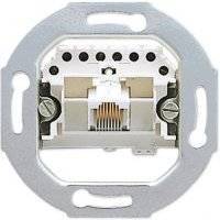 UAE8UPO Розетка телефонная (RJ12, UAE, механизм, скрытая установка) JUNG 