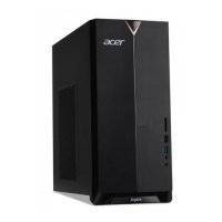 Компьютер ACER Aspire TC-886, Intel Core i3 9100, DDR4 4Гб, 1000Гб, 128Гб(SSD), Intel UHD Graphics 630, CR, Endless, черный [dt.bdcer.004] DT.BDCER.004