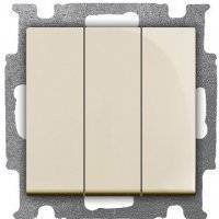 BJB Basic 55 Беж Выключатель 3-клавишный, 16А ABB 
