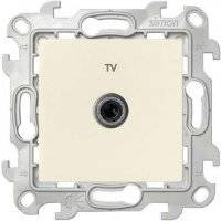 24 Harmonie 2450477-031 Розетка телевизионная одиночная (TV, под рамку, скрытая установка, слоновая кость) Simon 2450477-031