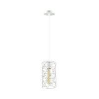 Подвес Lumion OLAF E27 60W белый 3730/1 Olaf 3730/1