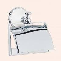 Держатель туалетной бумаги TW Harmony TWHA219bi Хром/белый