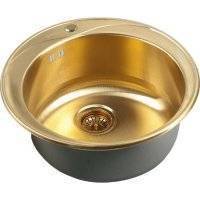 Кухонная мойка ZorG Bronze Штам SZR-510/205-BRONZE Бронза