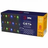 Световой дождь ЭРА ENIS-01M LED Сеть 1.8x1.5 м мультиколор