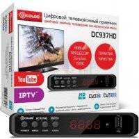 Ресивер DVB-T2 D-COLOR , черный DC937HD