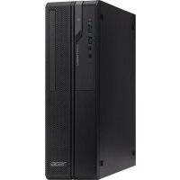 Компьютер ACER Veriton EX2620G, Intel Celeron J4005, DDR4 4Гб, 128Гб(SSD), Intel UHD Graphics 600, Endless, черный [dt.vrver.01b] DT.VRVER.01B