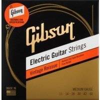 Струны для электрогитары GIBSON SEG-HVR11 VINTAGE REISSUE ELECTIC GUITAR STRINGS, MEDIUM GAUGE