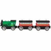 Паровозик Hape Три вагона Пассажирский (E3719) E3719_HP