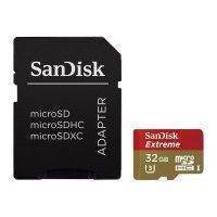 Карта памяти SanDisk 32Гб Class 10 U3 Extreme