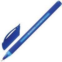 Шариковая ручка масляная BRAUBERG Extra Glide Soft Blue синий 0.35 мм OBP150 