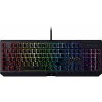 Клавиатура проводная Razer Blackwidow - Mechanical Gaming Keyboard - Russian Layout (Green Switch) USB черный 
