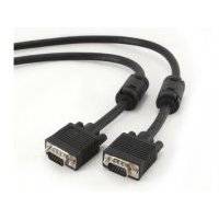 Кабель VGA 10м Gembird Premium тройное экранирование серый CC-PPVGA-10m