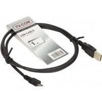 Кабель microUSB 1м TV-COM круглый TC6940-1M TC6940-1M