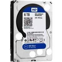 Жесткий диск 3.5" 6 Tb 5400rpm 64Mb cache Western Digital Blue SATAIII WD60EZRZ 