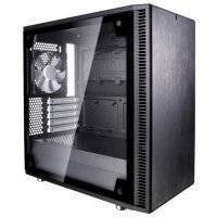 Корпус microATX Fractal Define Mini C TG Без БП чёрный FD-CA-DEF-MINI-C-BK-TG 