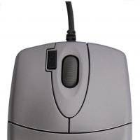 Мышь проводная A4TECH OP-620D Wheel Optical серебристый USB 