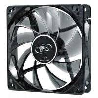 Вентилятор Deepcool WIND BLADE 120 120x120x25 3pin 27dB 1300rpm 119g голубой LED DP-FLED-WB120