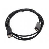 Переходник DisplayPort 1.8м VCOM Telecom CG494-B круглый черный