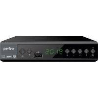 Perfeo DVB-T2/C приставка "STYLE" для цифр.TV, Wi-Fi, IPTV, HDMI, 2 USB, DolbyDigital, пульт ДУ 