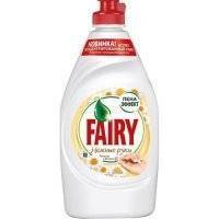 FAIRY Средство для мытья посуды Нежные руки Ромашка и витамин Е 450мл 