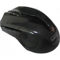 Мышь беспроводная CBR CM 544, оптическая, 2.4 ГГц, 800/1200/1600 dpi, 6 кнопок и колесо прокрутки, выключатель питания, цвет чёрный CM 544