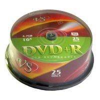 DVD+R набор дисков Vs DVD+R 4,7 GB 16x Shrink/25
