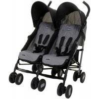 Коляска для двойни Chicco Echo Twin Stroller {Coal} 06079311220000