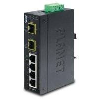 Коммутатор промышленный неуправляемый Planet 4x10/100/1000T + 2x100/1000X SFP IGS-620TF