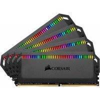Оперативная память Corsair Dominator Platinum RGB, 64ГБ, (4x16ГБ), DDR4, 3600 МГц, CL18, CMT64GX4M4K3600C18, черный