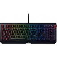 Клавиатура проводная Razer BlackWidow Elite - Mechanical Gaming Keyboard - Russian Layout (Green Switch) USB черный 
