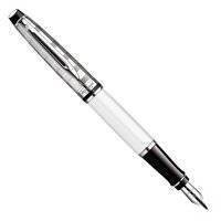 Перьевая ручка Waterman EXPERT Deluxe White CT синий перо F WAT-S0952380 WAT-S0952380 
