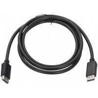 Кабель DisplayPort 5м VCOM Telecom VHD6220-5M круглый черный 