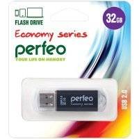 Флешка 16Gb Perfeo E01 USB 2.0 черный PF-E01B016ES 