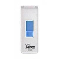 Флеш накопитель 32GB Mirex Shot, USB 2.0, Белый 