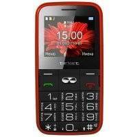 Мобильный телефон Texet TM-B227 красный 2.2" Bluetooth TM-B227