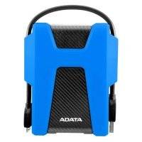Внешний жесткий диск A-DATA DashDrive Durable HD680, 2Тб, синий [ahd680-2tu31-cbl] AHD680-2TU31-CBL