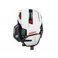 Мышь проводная Mad Catz R.A.T. 8+, USB, 16000dpi, MR05DCINWH000-0 Белый R.A.T. 8+