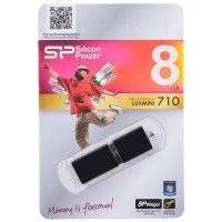 Silicon Power LuxMini 710 8Gb (черный) 