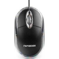 Мышь проводная Гарнизон GM-100 чёрный USB GM-100