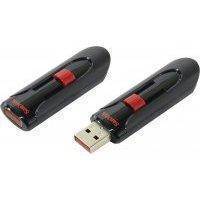 USB флешка SanDisk Cruzer 256Gb (черно-красный)