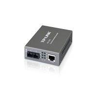 Медиаконвертер TP-LINK MC110CS 10/100M RJ45 to 100M single-mode, SC fiber Converter MC110CS 10/100Mbit RJ45 100Mbit SC (серый)
