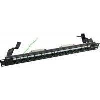 Патч-панель TELCO, 19", 24 порта RJ-45, 1U, контакты 12, 36, TWT