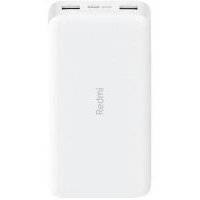 Мобильный аккумулятор Xiaomi Redmi Power Bank PB200LZM Li-Pol 20000mAh 3.6A+2.4A белый 2xUSB PB200LZM